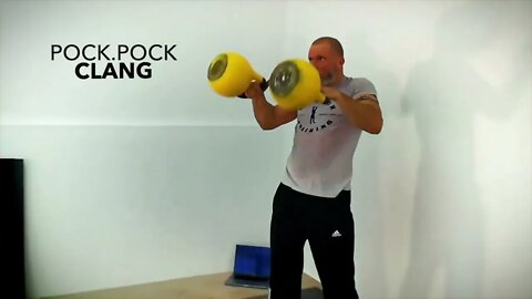 Kettlebell Drop From Overhead and Double KB Work