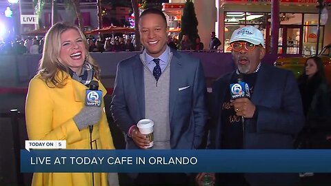 TODAY's Al Roker and Craig Melvin speak with WPTV's Ashleigh Walters in Orlando