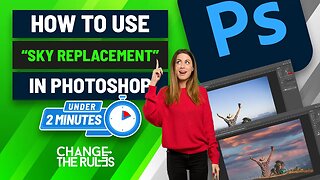 How To Use "Sky Replacement" In Photoshop