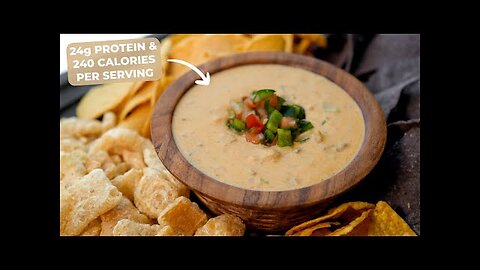 The Best Protein Queso I've Ever Made