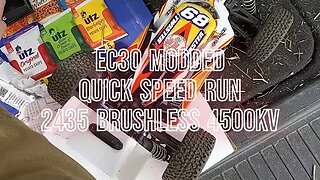 EC30 Modded Quick Speed Run Brushless Upgrade 2435 4500kv Hobby Fan