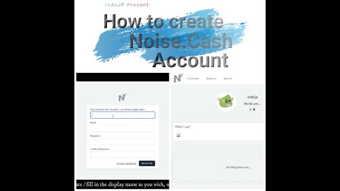 How to create a Noise.cash account