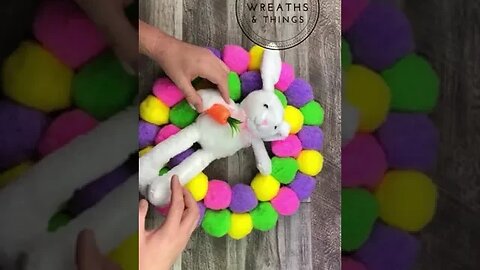 Easter Wreath - Wreathster Week - Day One - Easy Wreath DIY