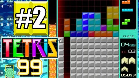 Tetris 99 Blind Walkthrough Part 2: Improvement Is Falling In Place