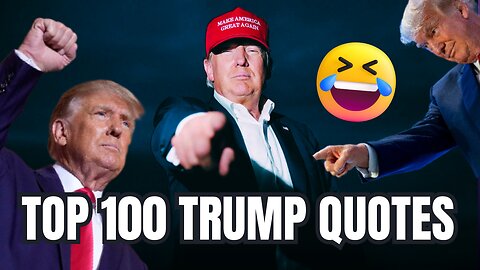 Donald Trump TOP 100 Funniest MOST Controversial One Liners