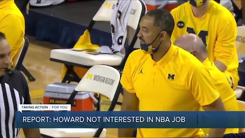 Report: Howard not interested in leaving Michigan for NBA job