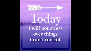 Today i will not stress [GMG Originals]