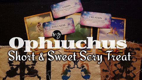 Ophiuchus 🎁 Solstice Scrolls & Holiday Tarot Treat (5min ish)