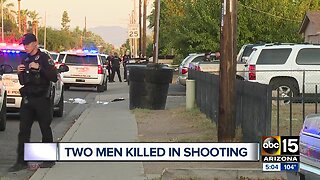 Two men killed in shooting