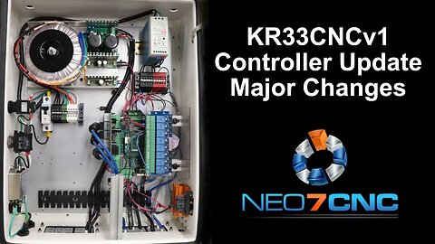 KR33CNCv1 CNC Controller Update - Major Changes