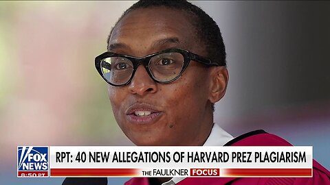 Harvard President Facing 40 New Allegations Of Plagiarism