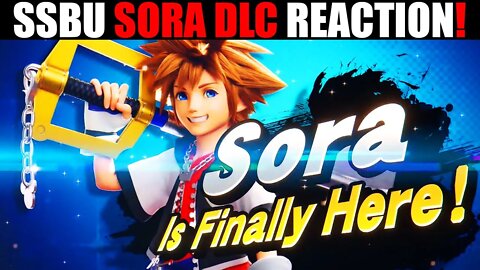 Super Smash Bros. Ultimate x KINGDOM HEARTS - Official SORA Character Reveal REACTION! #Shorts