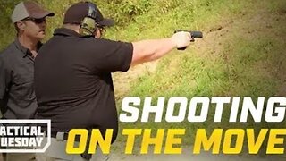 How to Shoot a Gun While Moving - The Jostle Drill