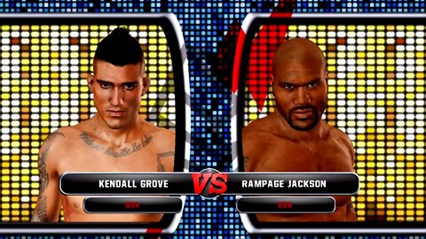 UFC Undisputed 3 Gameplay Rampage Jackson vs Kendall Grove (Pride)