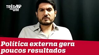 Política externa do governo gerou 'poucos resultados concretos', diz Guilherme Casarões