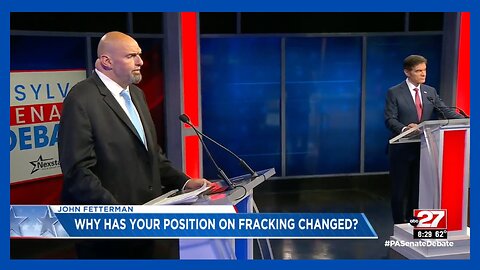 Fetterman Attempts To Defend His Energy Policy Position in Pennsylvania Senate Debate