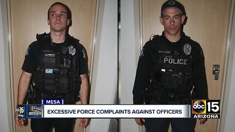 Two Mesa officers exonerated on multiple use-of-force complaints