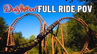 Tennessee Tornado Roller Coaster At Dollywood Full Ride POV