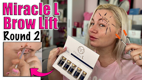 Brow Lift with Miracle L (Liquid PCL) From Acecosm.com : Round 2| Code Jessica10 Saves you Money!