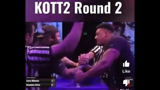 Larry Wheels vs Brandon Allen Round 2 KOTT2