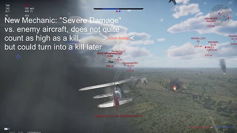 War Thunder - "New" game mechanic "Severe Damage" highlight / Neues Spielmechanik-Highlight „Severe Damage“.