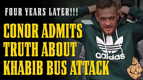 Conor McGregor COMES CLEAN About the BUS ATTACK Four Years Later!!!