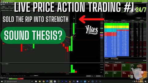 LIVE PRICE ACTION TRADING VOL.2 #1