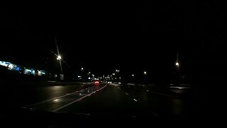 night driving on Tavistock road. Devon 24th March 2023
