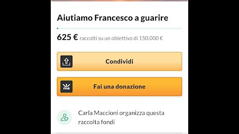 Aiutiamo Francesco a guarire
