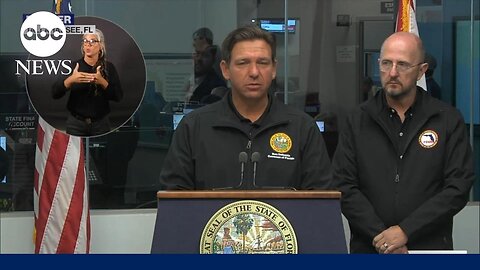 Gov. DeSantis provides update on Tropical Storm Debby | NE