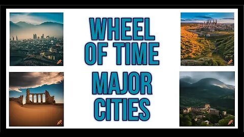 I Asked Ai What The Wheel of Time Cities Would Look Like! Wot