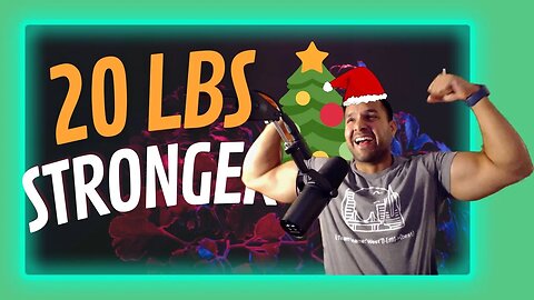 How I Added 20 Pounds to My Bench Press and Squat in Just Over a Week | Holiday Workout