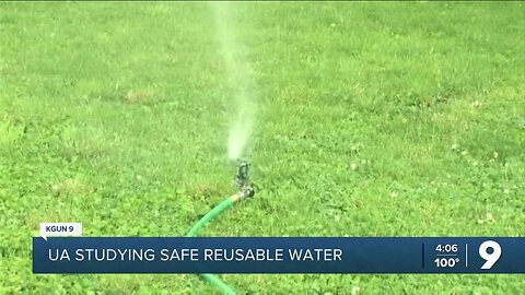 UA part of a study that looks at safe reusable water