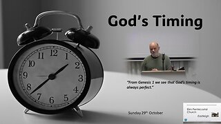 God's Timing