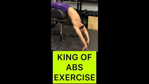 KING OF ABS EXERCISE | GHD SITUPS | Abs Workout #shorts
