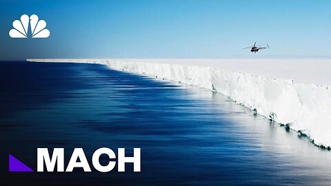 A massive ice wall appeared in the Pacific Ocean!