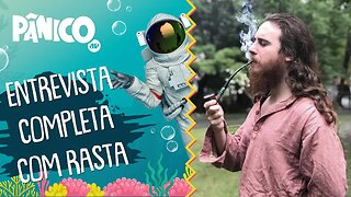 Assista à entrevista com Rasta na íntegra