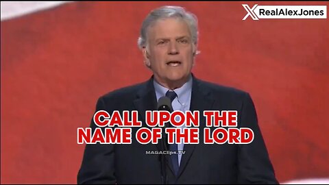 Reverand Franklin Graham Prays For Trump & America at The Republican National Convention - 7/18/24