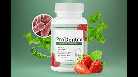 The widest smile completely healed gums firmly anchored teeth and breath freshener with ProDentim