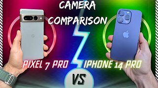 Pixel 7 Pro vs iPhone 14 Pro Camera Comparison! WOW!