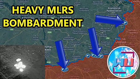 Heavy MLRS Bombardment | Mariinka's Final Days | Ukraine Gains Tactical Advantage South Of Bakhmut