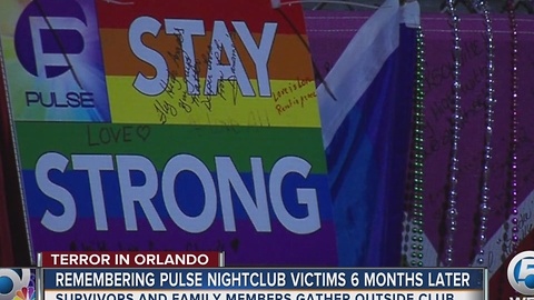 Memorial held for Pulse victims 6 months after shooting