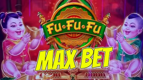 MAX BETTING FU•FU•FU Slot Machine! Let's SEE What All This HYPE Is About!!