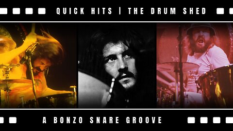 A BONZO SNARE GROOVE | QUICK HITS