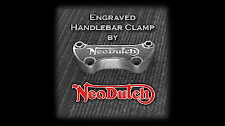 Engraved Handlebar Clamp