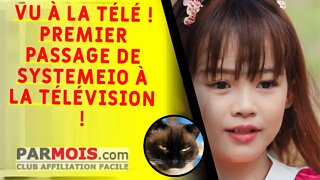 VU À LA TÉLÉ ! PREMIER PASSAGE DE SYSTEMEIO À LA TÉLÉVISION !