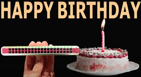 How to Play Happy Birthday on a Tremolo Harmonica with 20 Holes