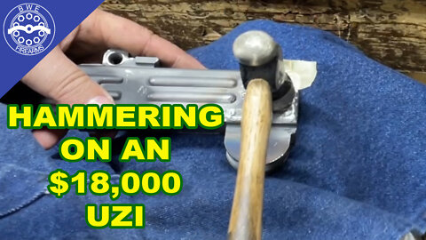 Hammering On A Customers $18,000 Uzi!