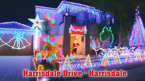 Best Christmas lights Perth Displays Harrisdale Drive Australia