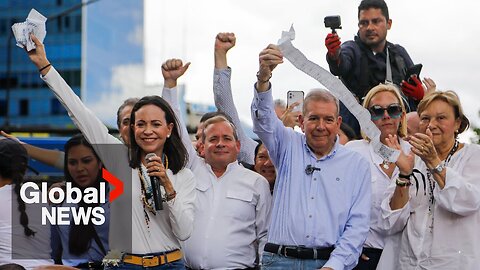 Venezuela opposition calls for rallies as US recognizes Edmundo Gonzalez as election winner | NE
